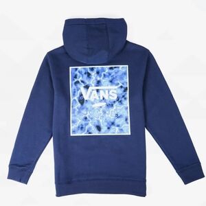 Vans Blue Graphic Zip Up Hoodie 6Y